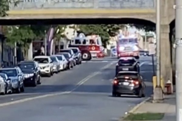 Collision entre deux camions de pompiers