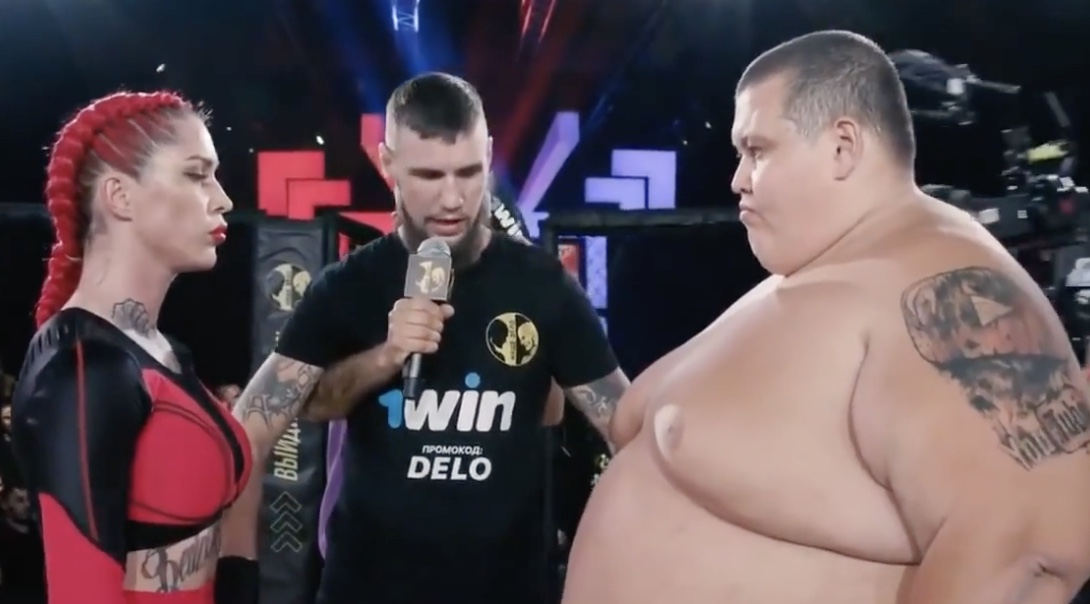 MMA : un homme de 240 kilos se bat contre une femme de 63 kilos