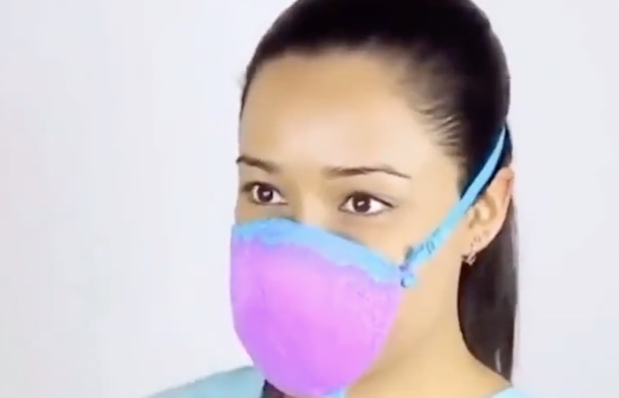 Faire un masque avec un soutien-gorge