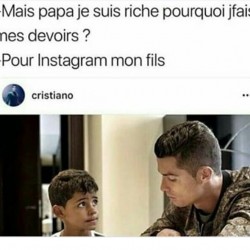 Mais papa je suis riche, pourquoi j'fais mes devoirs ?