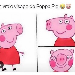 Le vrai visage de Peppa Pig  