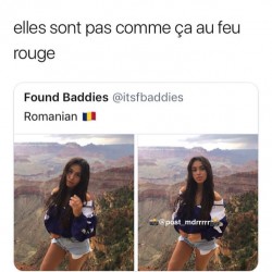 C'est pas les mêmes au feu rouge