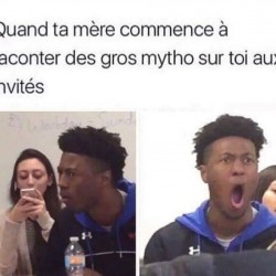 Quand ta mère s'enflame