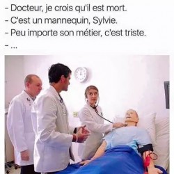 Docteur, je crois qu'il est mort