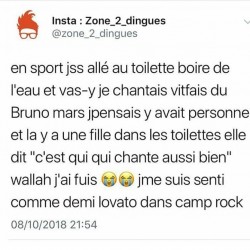 Anecdote sportive