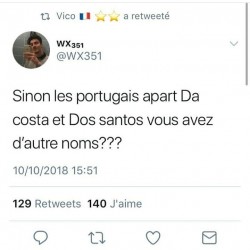 Sinon les portugais