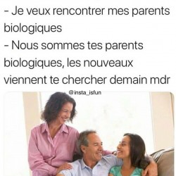 Léa tu as été adopté