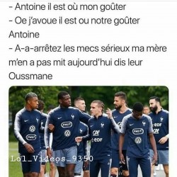 Antoine il est où mon gouter ?