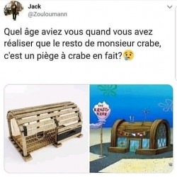 Le restaurant de Monsieur Crabe