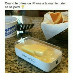 Offrir un iPhone à Mamie