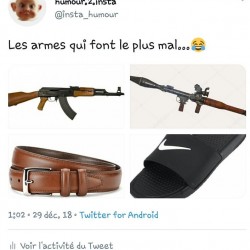 Ces armes qui font très mal