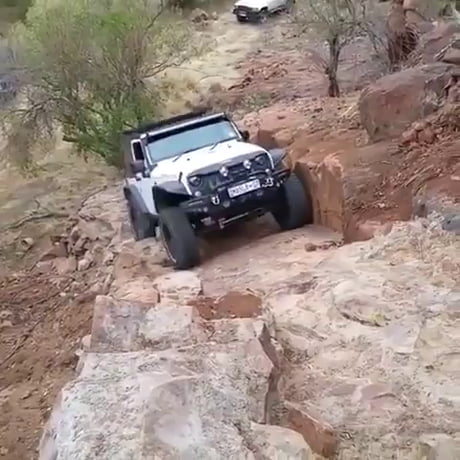 Grosse frayeur en jeep