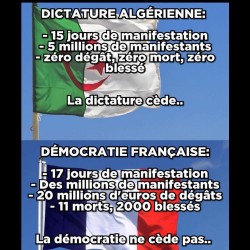 La démocratie ne cède pas