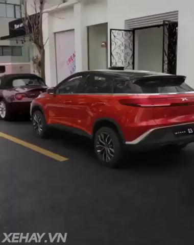 Un concept de voiture avec parking parallèle