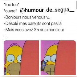 Quand un inconnu frappe à ta porte