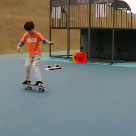 Yuzuki Kawasaki, 10 ans, pro skater