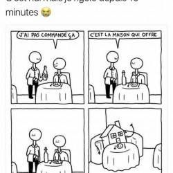 C'est la maison qui offre