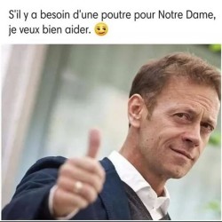 Si ya besoin d'une poutre...