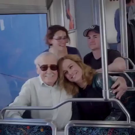 Brie Larson et Stan Lee &lt;3