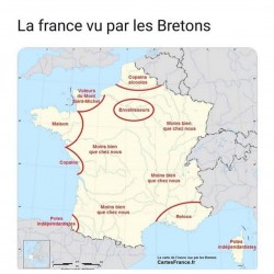 La France vue par les bretons