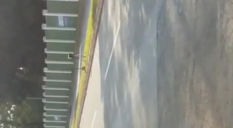 Un motard se fait un radar