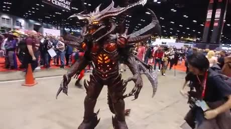 Un énorme cosplay de Diablo 3