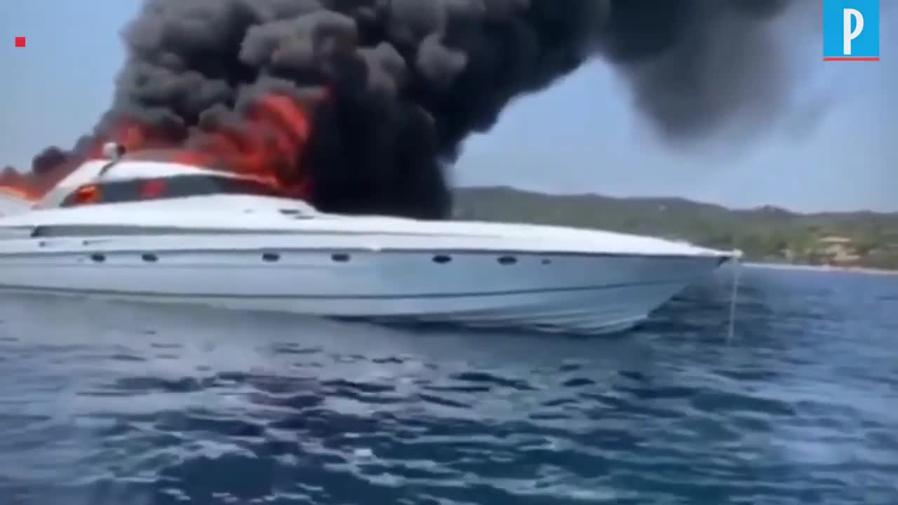 Le yacht de Maître Gims prend feu en pleine mer (Corse)