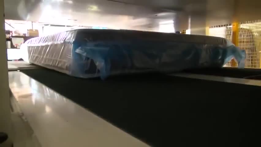 Compression d'un matelas pour le transport