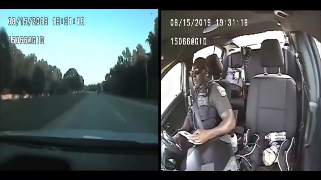 Un policier envoie des textos en conduisant, ça tourne mal