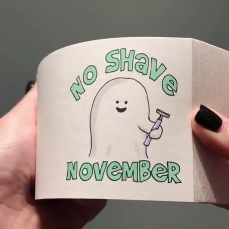 No shave November Flipbook