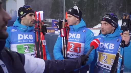 Martin Fourcade reprend le monologue d'Édouard Baer