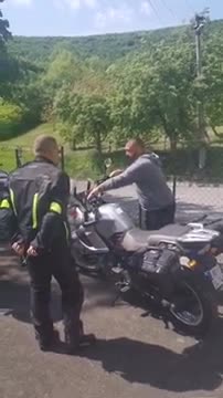 Petite blague à un motard