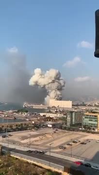 Énorme explosion à Beyrouth (Liban)