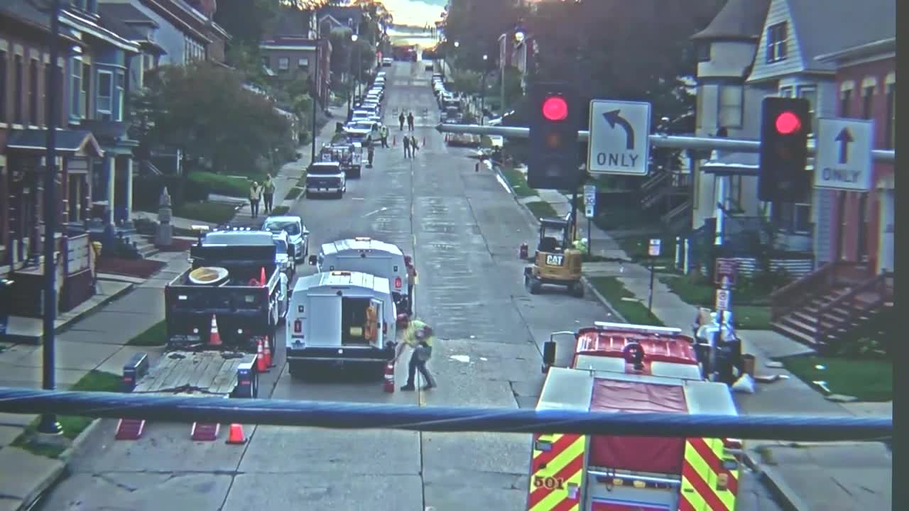 Enorme explosion de gaz dans une maison