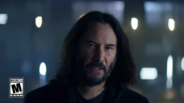 Pub Cyberpunk 2077 avec Keanu Reeves