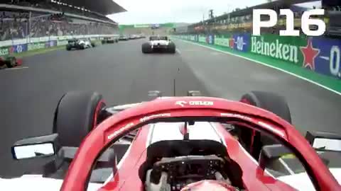 Grand Prix du Portugal : Kimi Raikkonen passe de la 16ème à la 6ème place en seulement un tour