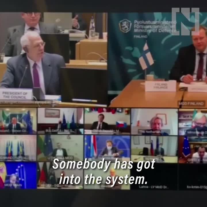 Un journaliste hacke une vidéoconférence de l'UE
