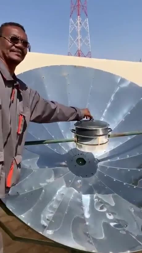 Cuisiner à l'énergie solaire (Soudan)