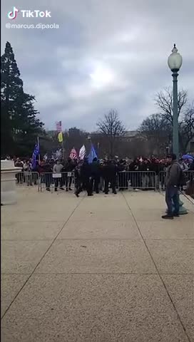 Capitole : des policiers filmés en train de laisser volontairement passer des manifestants