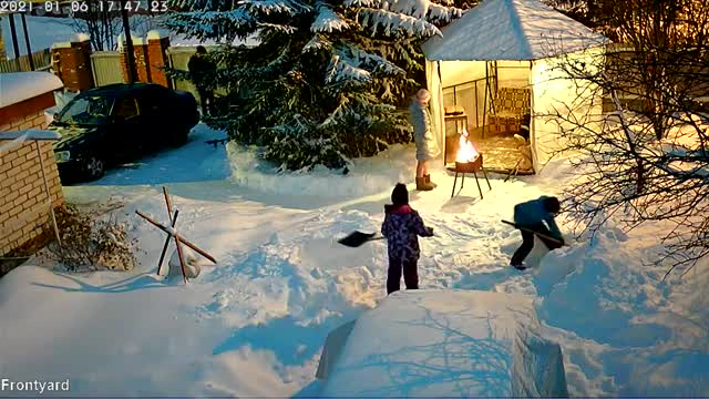 Neige et barbecue ne font pas toujours bon ménage