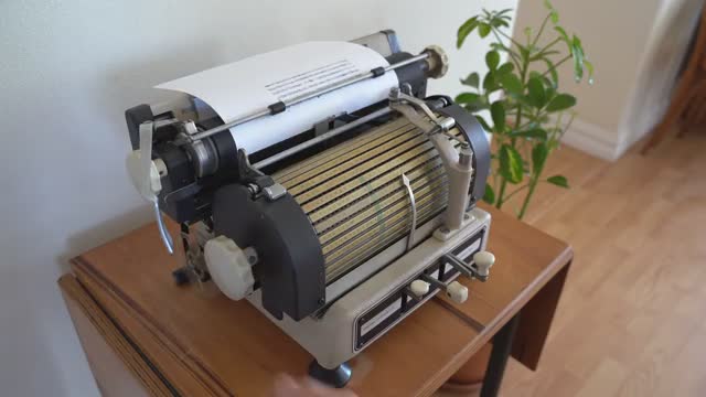 Machine à écrire japonaise