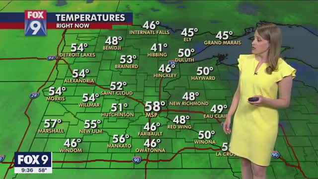 Une présentatrice météo a une drôle de surprise