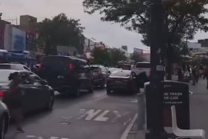 Un suspect en Mercedes prend la fuite et fait un carnage sur les piétons (New York)