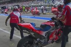 Les changements de moto en GP