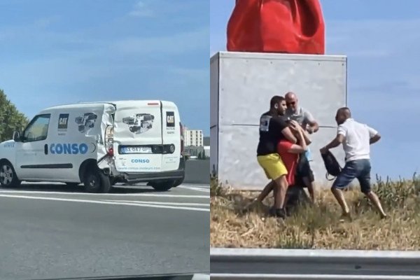 Un chauffeur de camion percute volontairement des voitures sur l’A8 et se fait passer à tabac (France)