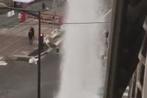 Petite fuite d'eau à Strasbourg