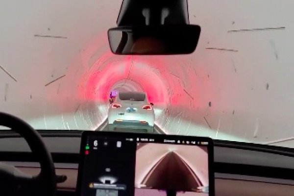 Les tunnels anti-bouchons d'Elon Musk ont déjà des bouchons (The Boring Company, LasVegas)