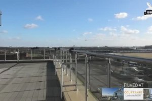 Un Airbus A321 de British Airways rate son atterrissage Ă cause du vent (Ecosse)