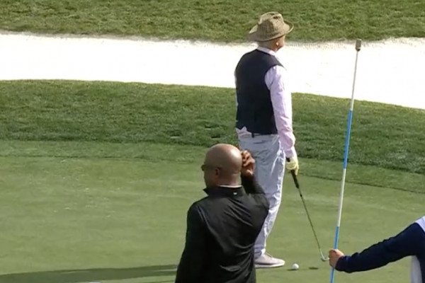 Bill Murray est aussi blasé du golf (Californie)