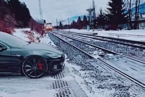 Tesla vs Train